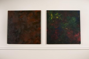 "Brown Paintings" (Red, Blue & Yellow #11) (Red, Blue & Yellow #12) by Bob Tannen